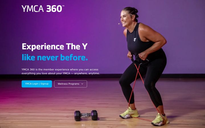 Screenshot of ymca360.org