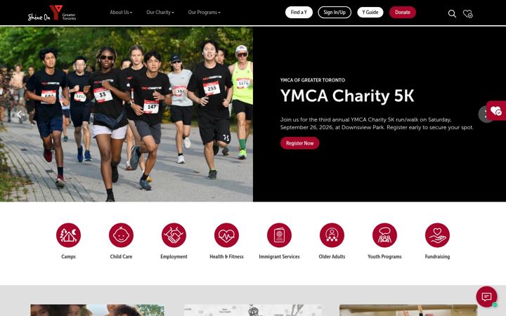 Ekrano kopija ymcagta.org