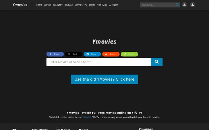Ekrānuzņēmums no ymovies.vip