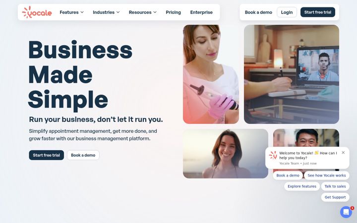 Screenshot of yocale.com