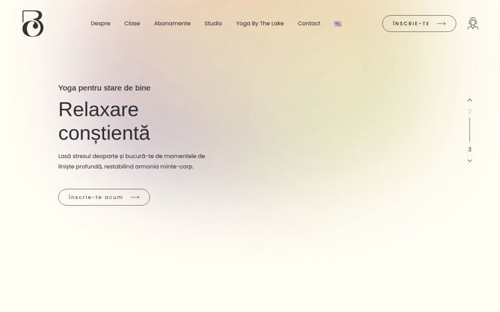 Screenshot of yogainsibiu.ro