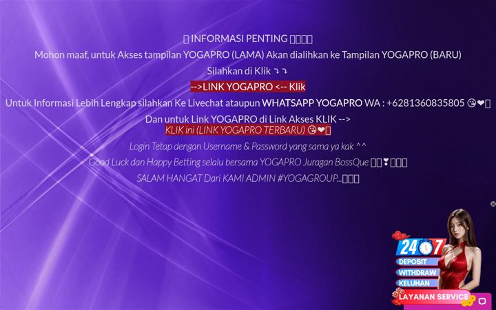 Screenshot of yogaking.fit