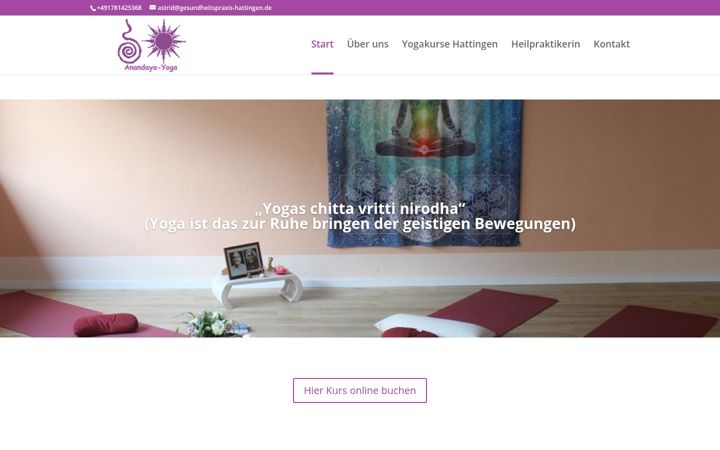 Screenshot of yogakurse-hattingen.de