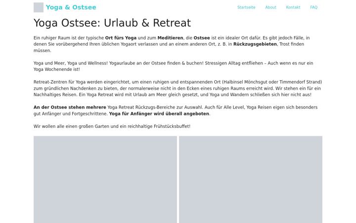 Ekrano kopija yogaostsee.de