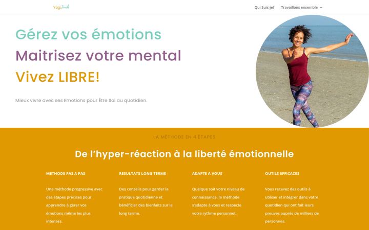 Képernyőkép: yogitouch.com
