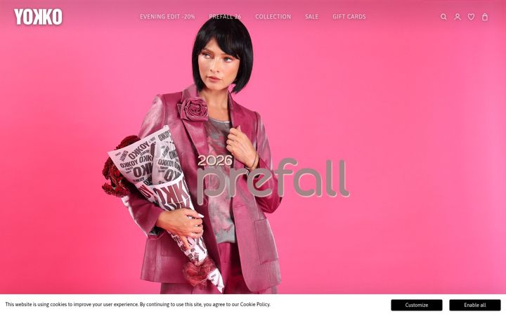 Screenshot of yokko.com
