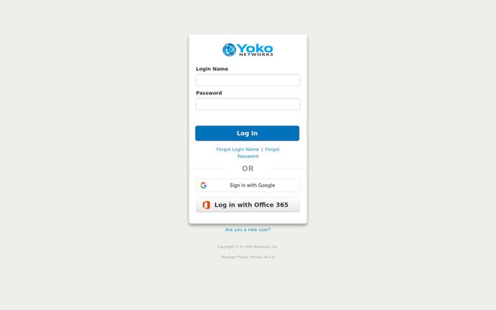 Screenshot of yokopbx.com