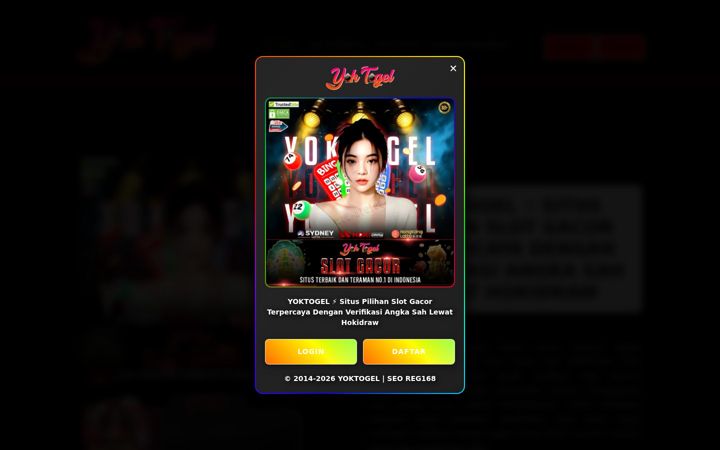 Screenshot di yoktogel138.it.com