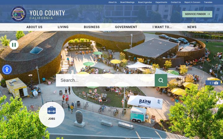 Screenshot of yolocounty.org