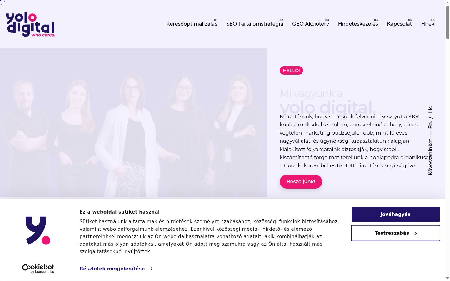 Sutikimo reklamjuostės, rodytos prieš bet kokią sąveiką, ekrano kopija