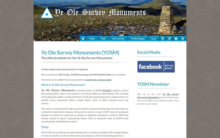 Screenshot di yosm.co.uk