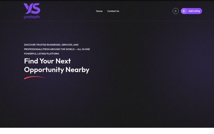Screenshot of yosteph.com