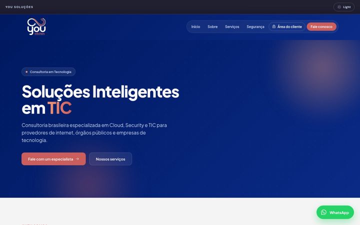Screenshot of youisp.com.br