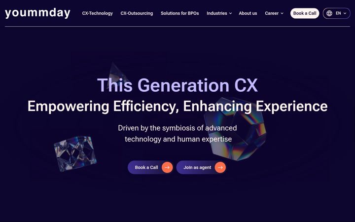 Screenshot of yoummday.com