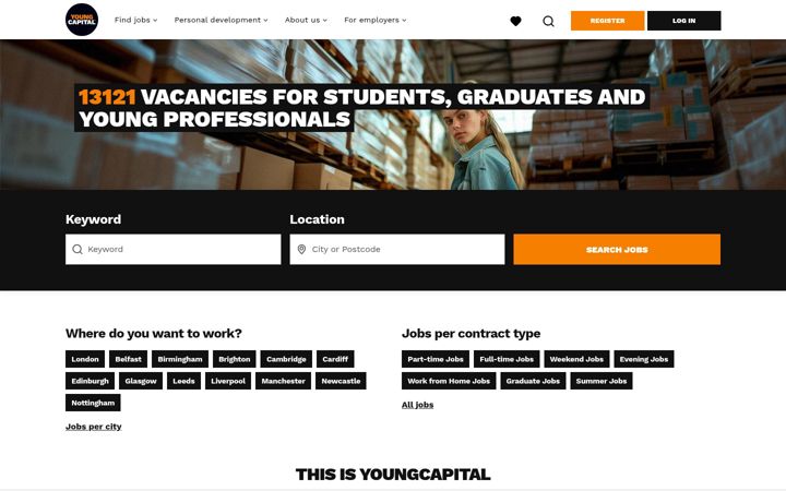 Screenshot of youngcapital.uk