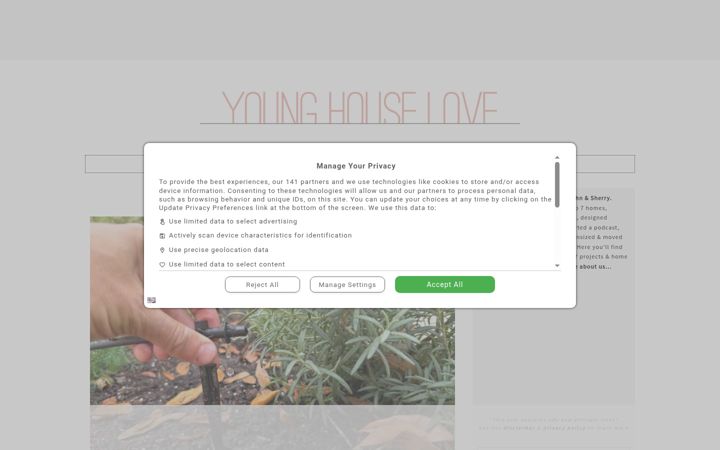 Screenshot of younghouselove.com