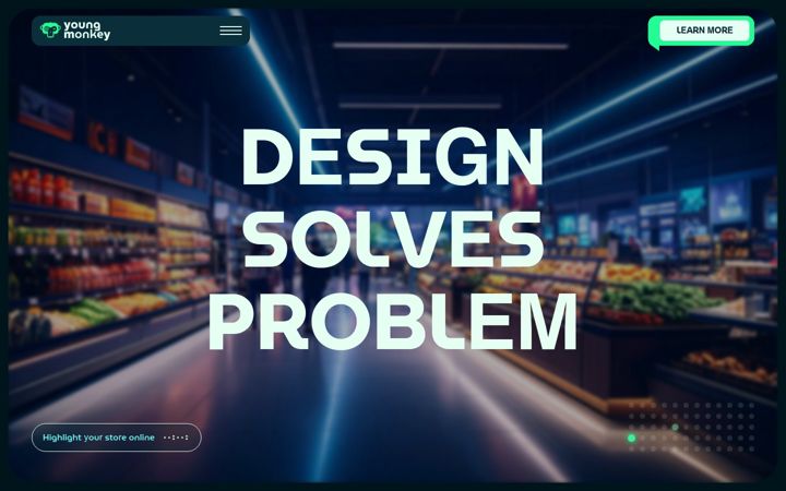 Screenshot of youngmonkey.com.br