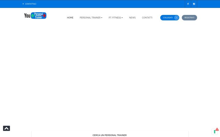 Ekrano kopija youpersonaltrainer.com