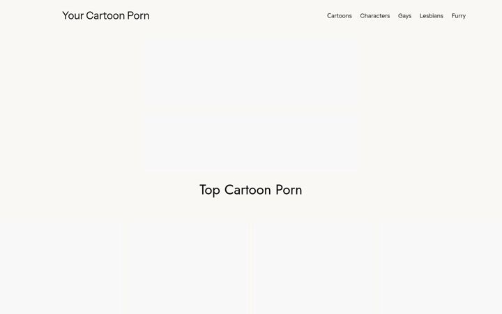 Screenshot of yourcartoonporn.com