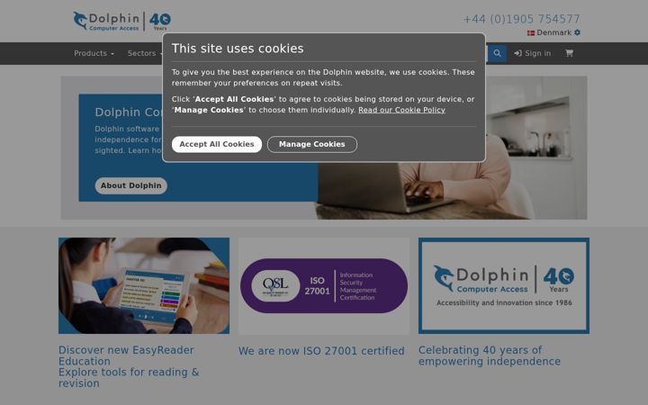 Screenshot of yourdolphin.com