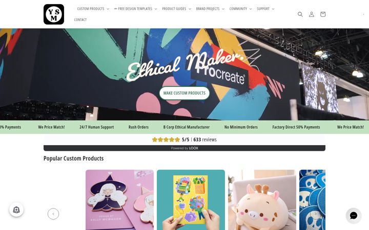 Screenshot ta' yourstuffmade.com