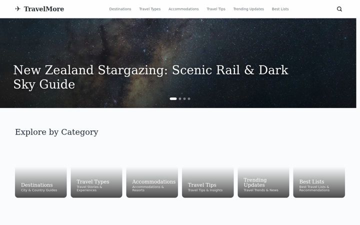 Screenshot of youshouldtravelmore.com