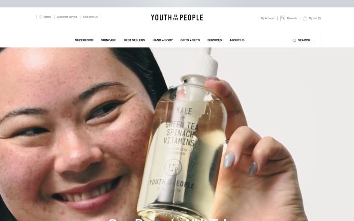 Screenshot von youthtothepeople.com