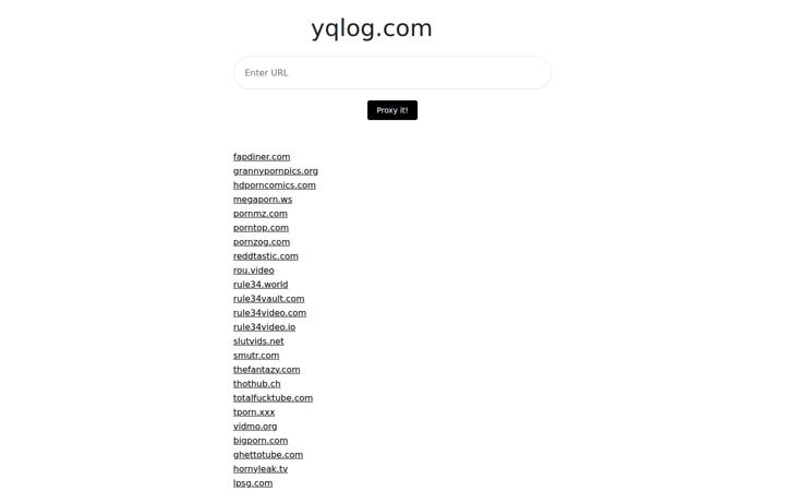 Екранна снимка на yqlog.com