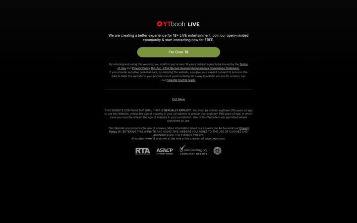 Screenshot of ytboob.live