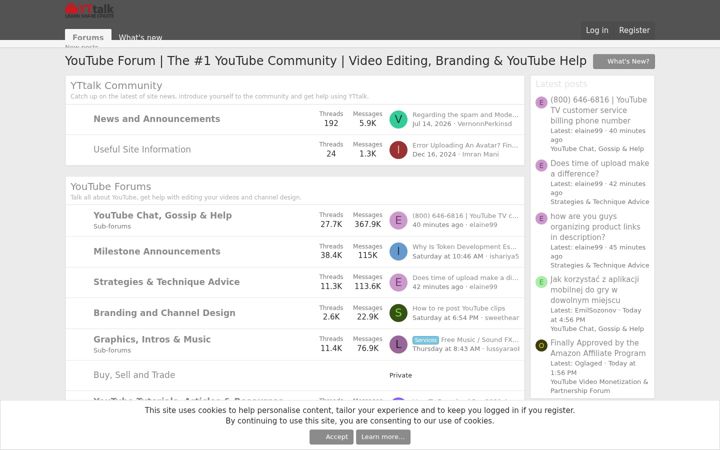 Screenshot of yttalk.com