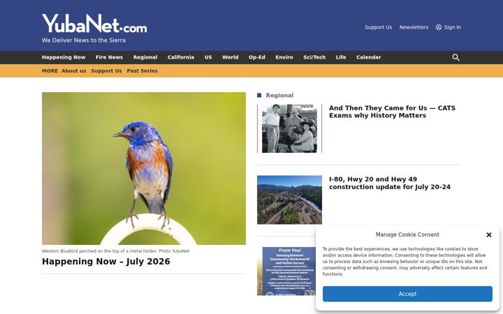 Screenshot of yubanet.com