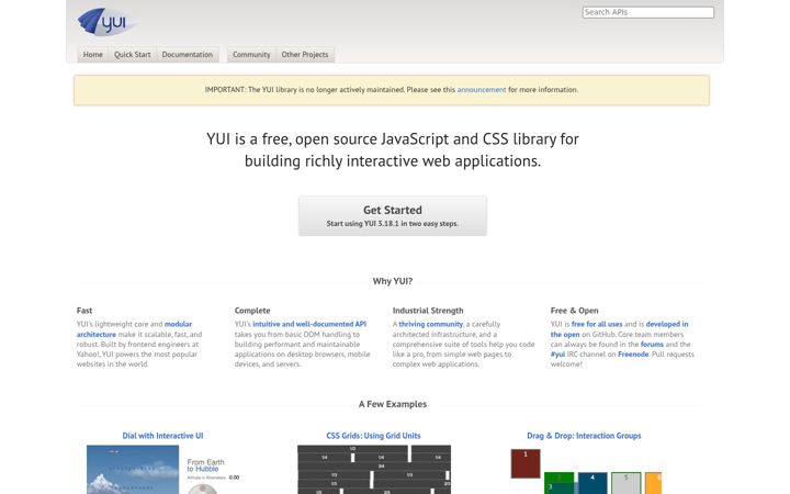 Screenshot of yuiblog.com