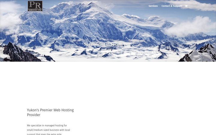 Screenshot of yukonhost.com