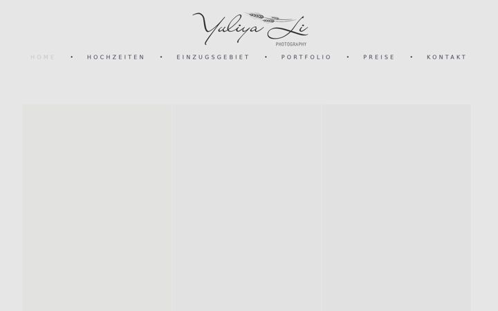 Screenshot of yuliyali-photography.com