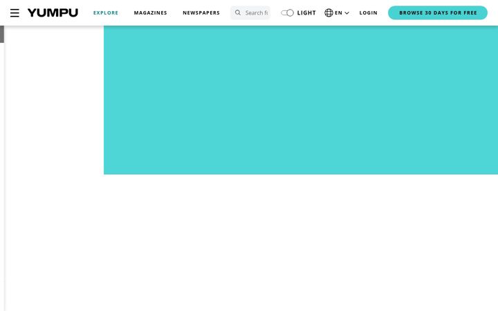 Screenshot of yumpu.news