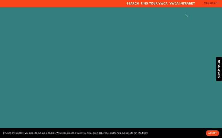 Screenshot di ywca.org