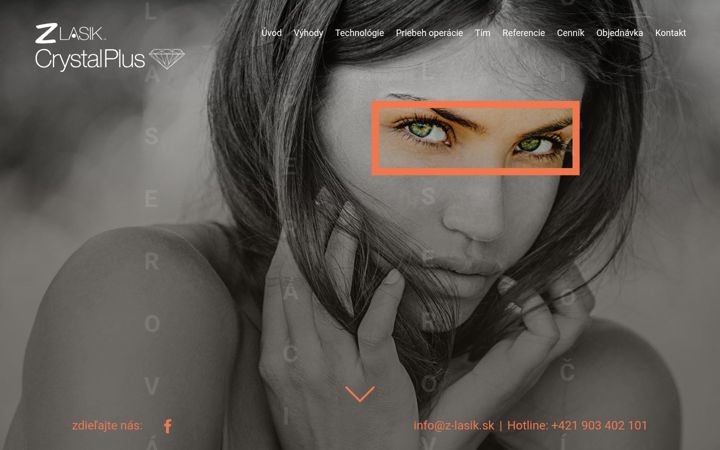 Screenshot of z-lasik.sk