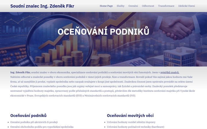 Screenshot of z-znalec.cz
