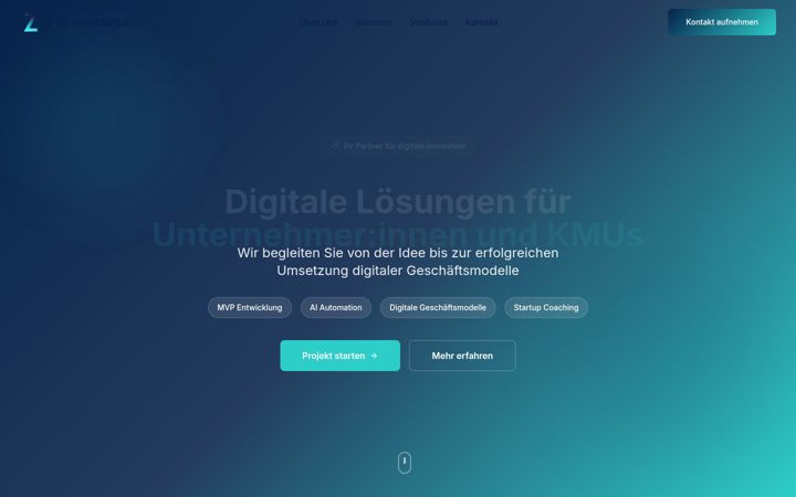 Screenshot of z19.ventures