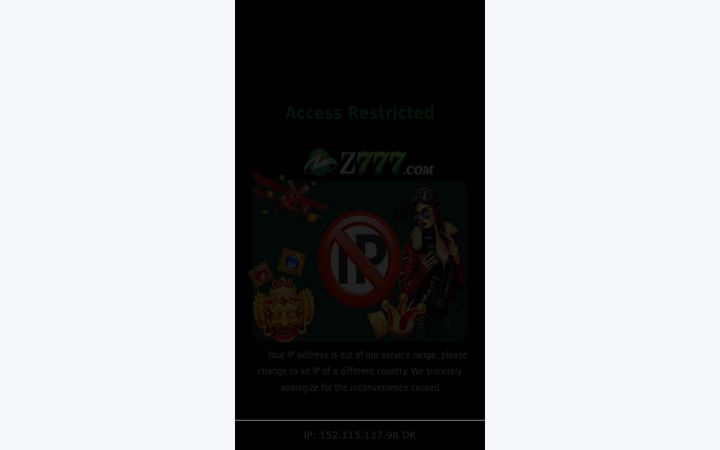 Screenshot of z777.ltd