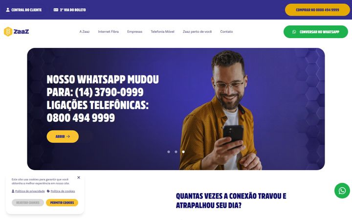 zaaztelecom.com.br
