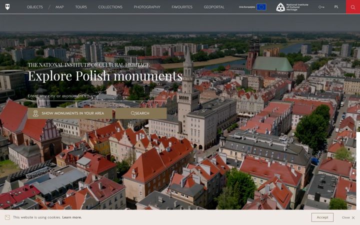 Screenshot of zabytek.pl