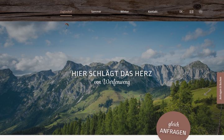 Screenshot ta' zaglauhof.at