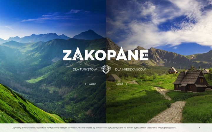 Screenshot of zakopane.pl