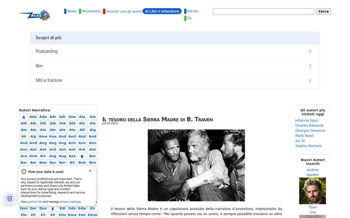 Screenshot of zam.it