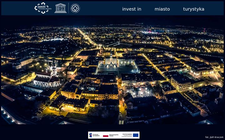 Skærmbillede af zamosc.pl