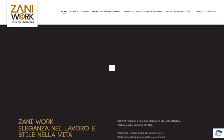 Screenshot di zaniwork.it