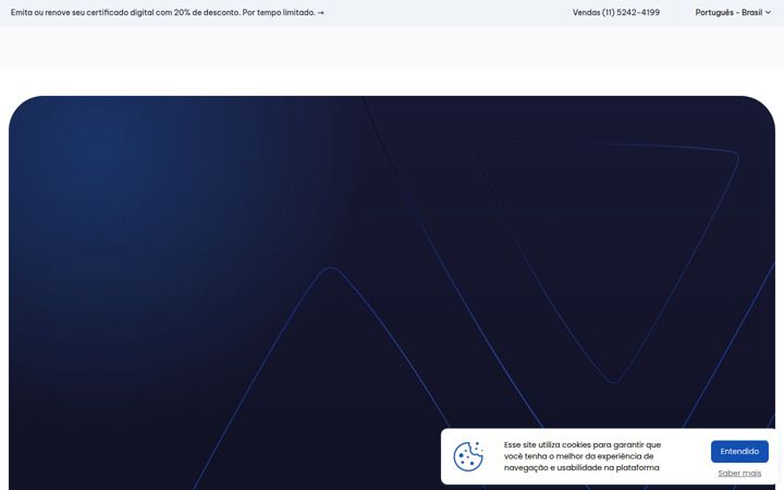 Captura de pantalla de zapsign.com.br