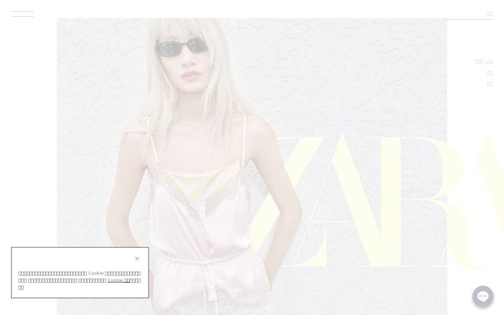 Screenshot of zara.cn