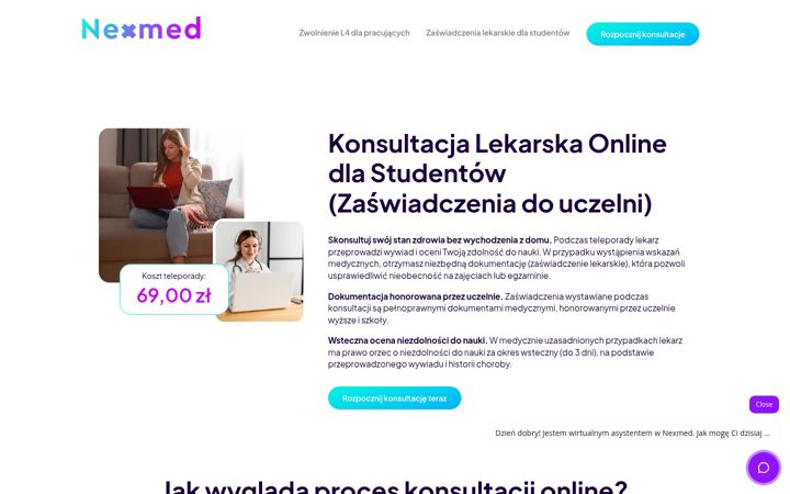 Ekrānuzņēmums no zaswiadczenie.com